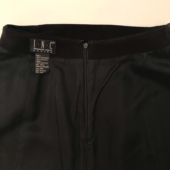 INC Classic Black Skirt - Like New! - Picture 2 of 15